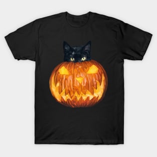 Halloween Cat T-Shirt